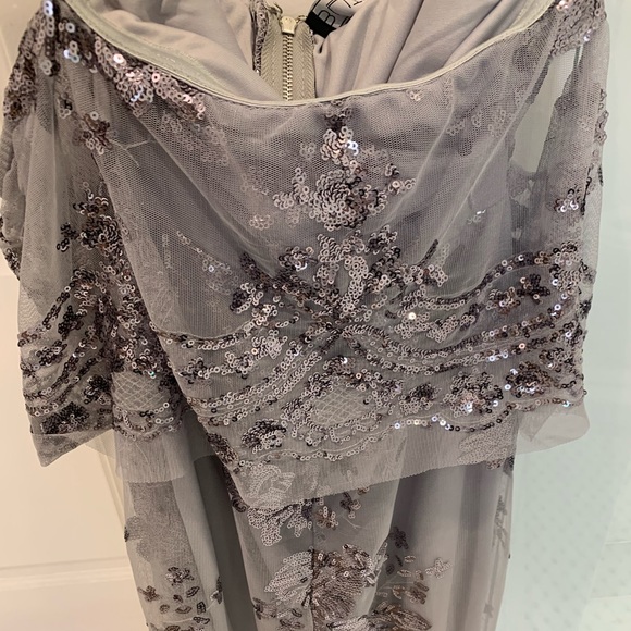 Full Length Off Shoulder Dress - Picture 5 of 9